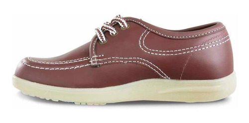 Imagen 4 de 6 de Zapatos Colegial Bachiller Rojo Unisex Croydon