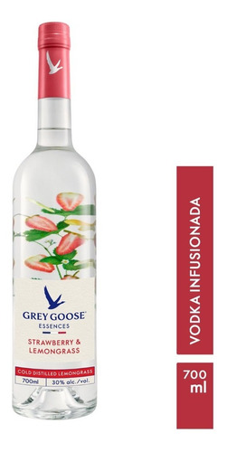 Grey Goose strawberry & lemongrass vodka 750ml