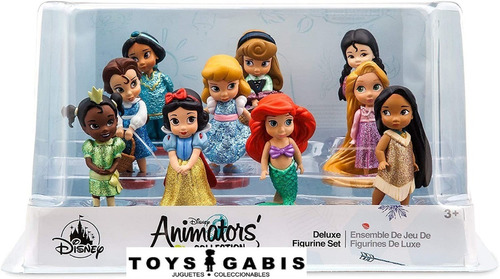 Disney Animators Collection Deluxe 10 Figuras En Set De Lujo