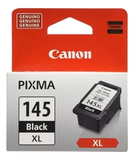 Cartucho Canon Pg-145 Xl Alta Capacidad Negro P/ Pixma Mx491 Mg2410 Mg2510 Mg2910 Ip2810 8274b001aa