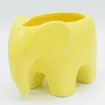 Comprar Mini Maceta Ceramica Diseño Elefante Cactus Suculenta Deco