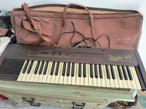 Piano Orgao Giannini Toccata 49 Vintage + Escaleta (sp) (Usado)