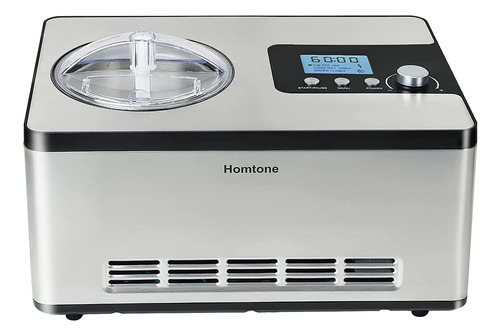 Homtone Maquina Automatica De Helados, Sin Precongelacion, 2