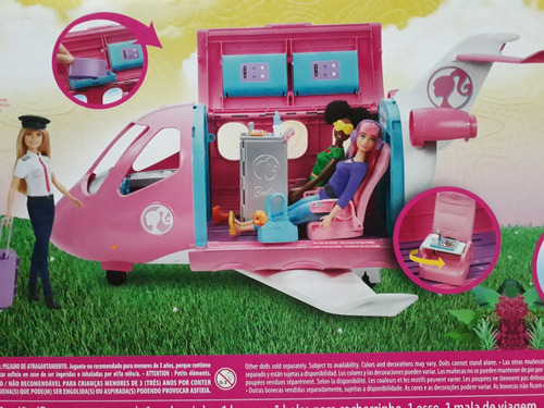 Imagen 3 de 9 de Jet Avión Barbie Original Mattel Nuevo