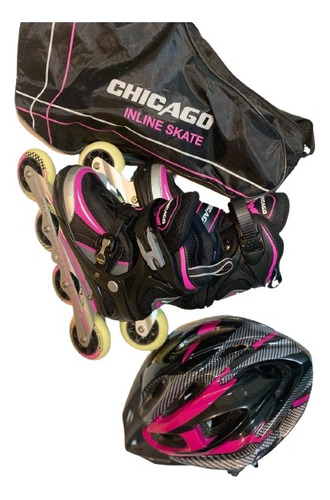 Patines Semiprofesionales Chicago + Casco