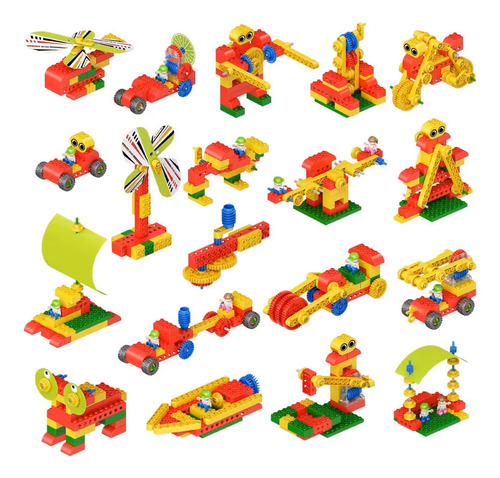 Set Máquinas Simples Iniciales Compatible Lego Duplo 9656