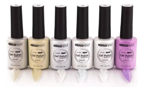 Cherimoya Pack 6 Colores Permanentes 8ml