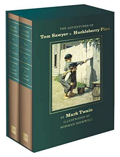 Book : The Adventures Of Tom Sawyer And Huckleberry Finn...