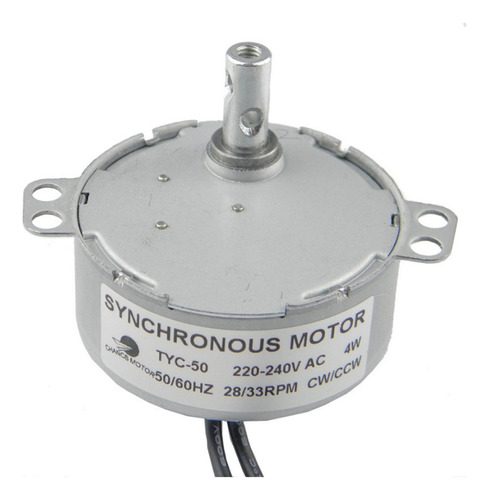 Motor Síncrono Chancs Tyc-50 28-33r/min Cw/ccw Ac 220v