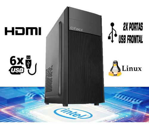 Computador Fácil Intel Core I5 2.70 Ghz 4gb Ddr3 Hd 500gb