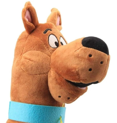 Imagem 3 de 5 de Pelúcia Scooby Doo Grande 35 Cm Salsicha Sentado Ou Deitado