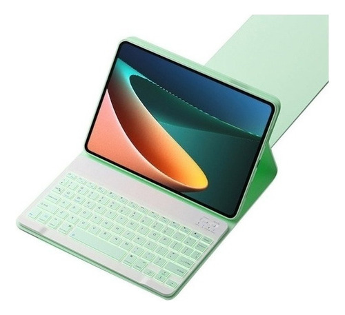 Funda Con Teclado Iluminado For Motorola Moto Tab G70