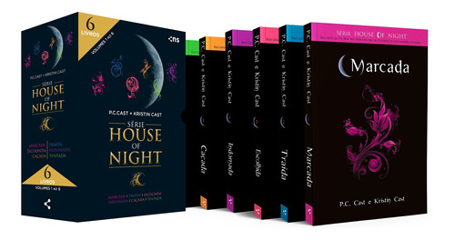Box House Of Night - Slim: Coleção Completa V.1 (livros 1 