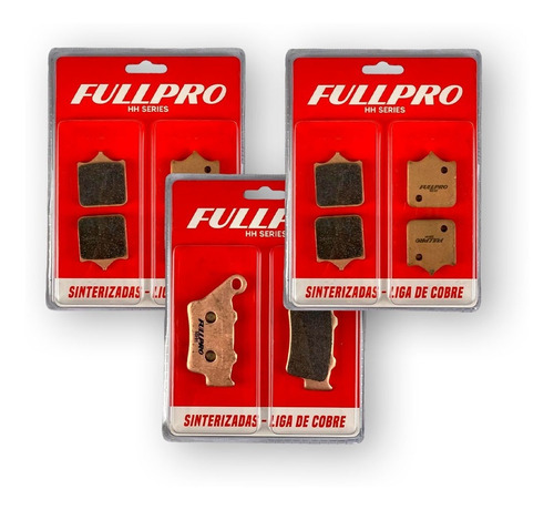  Kit Pastilha Freio Fullpro S1000r