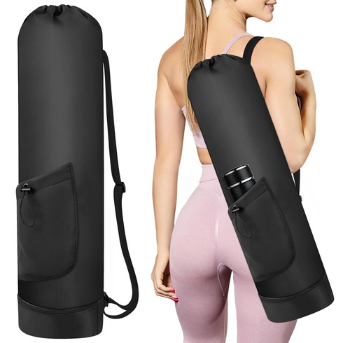 Bolsa Para Esterilla De Yoga Con Cordón, Bolsa Para Tapete