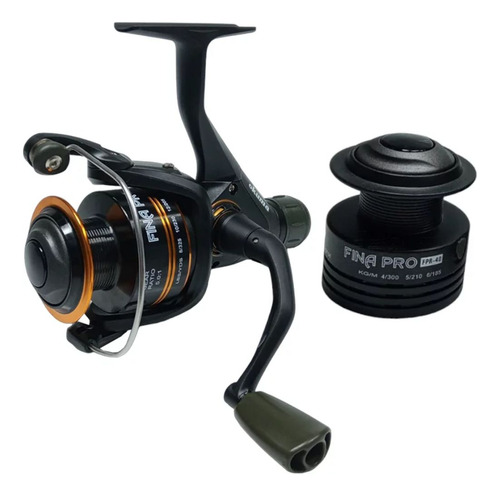 Molinete Pesca Okuma Fishing Fina Pro Fpr-40 Rec 5.0:1 1 Rol