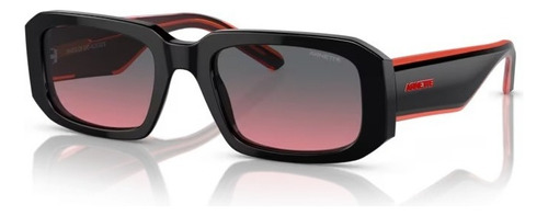 Óculos De Sol - Arnette - Thekidd - An4318 123777 53 Cor da armação Preto Cor da haste Preto / Vermelho Transparente Cor da lente Preto/Vermelho Desenho Quadrado