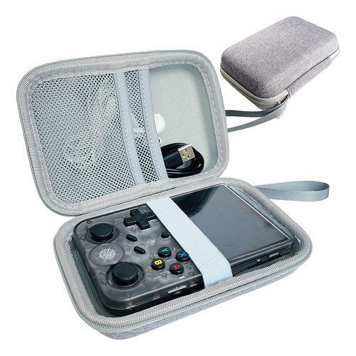 Rawecud Hard Carrying Case For Rg353v Handheld Game Console,