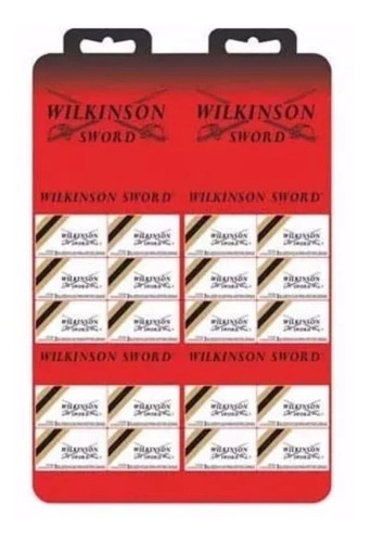 Wilkinson Sword lâminas de aço inoxidável 5 cartelas 300 unidades