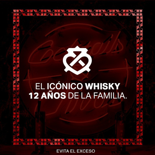 Botella Whisky Blended Scotch Chivas Regal 12 Años 750 Ml
