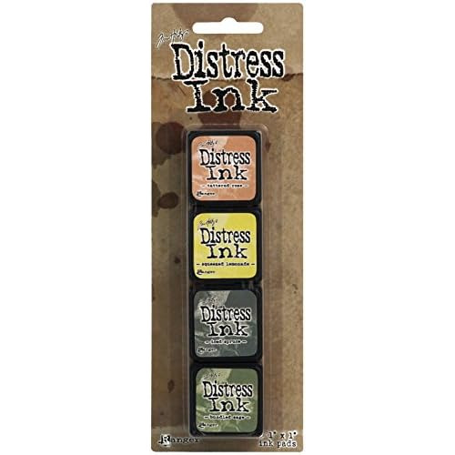 Tdpk-40408 Mini Kit De Tinta Distress, 10