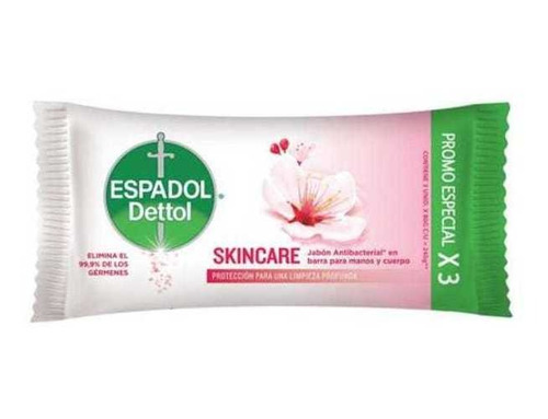 Jabón De Tocador Antibacterial Skincare Espadol 24 Espadol