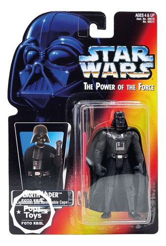 Kenner - Star Wars - Potf - Red Card - Darth Vader - Raro