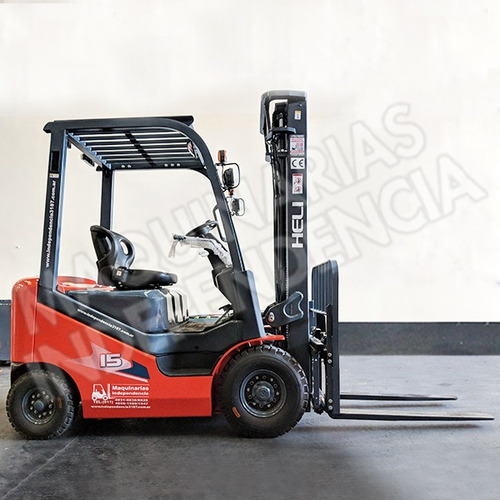 Imagen 2 de 11 de Autoelevador Heli 1500 Kg Nafta Cpqd15 Nissan Desplazador