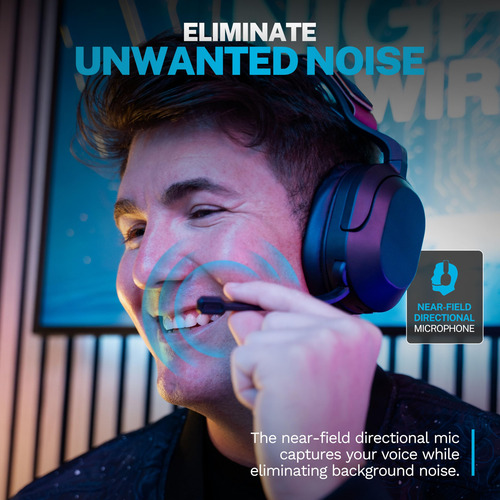 Auriculares Para Juegos Jlab Nightfall Inalámbricos Con Cont