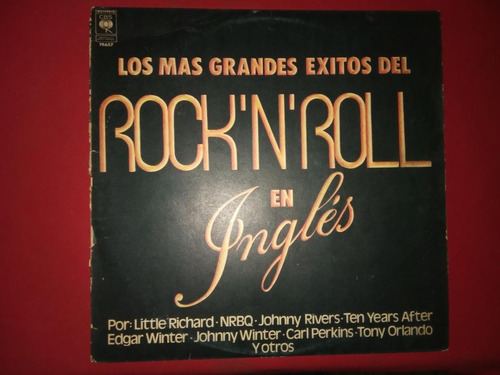 Los Mas Grandes Exitos Del Rock ´n´roll En Ingles Vinilo