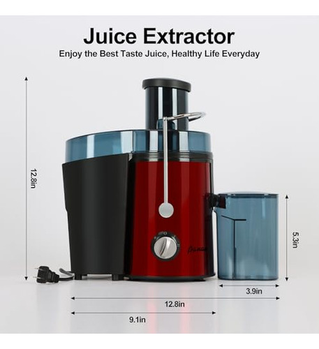 Extractor De Jugos Centrífugo Panana Con Canal De Alimentaci