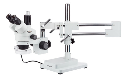 Amscope Sm-4tz-frl Microscopio De Zoom Estéreo Trinocular .