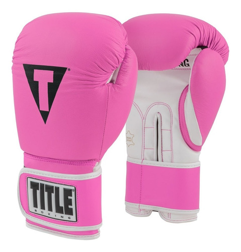 Guantes De Box Title Pro Style Piel 10,12,14oz Palomares Fpx