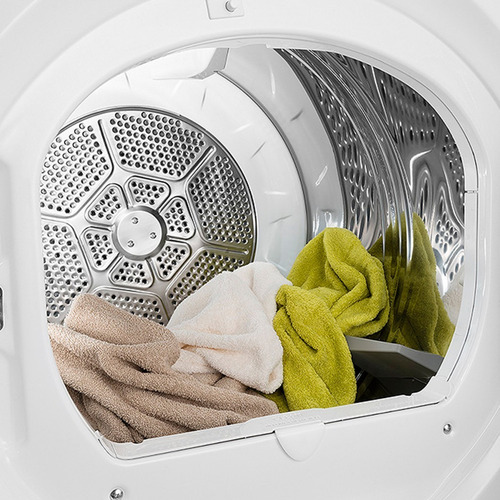 Secadora De Gas 7.2 Cu.ft. Diamond Gray Mabe Color Gris Oscuro