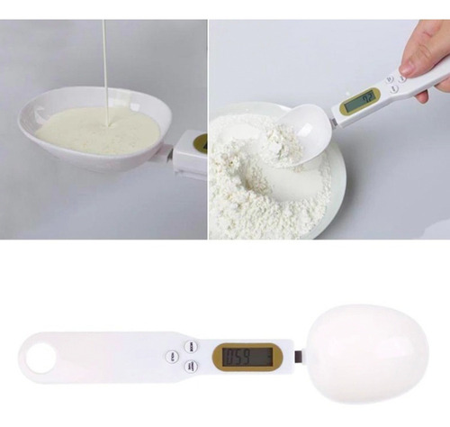 Cuchara Báscula Gramera Medidora Digital Lcd Cocina 500g