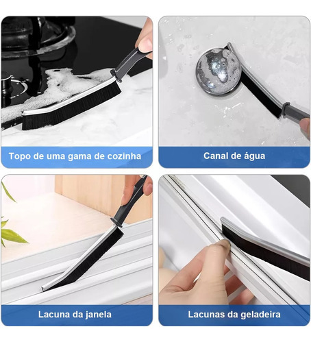 Cepillo Para Limpiar Huecos En Las Esquinas, 5 Piezas, Limpi