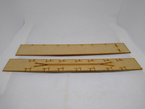 Imagen 4 de 6 de Nico Coche Subte Linea D Kit Fibrofacil H0 (mnt 36)