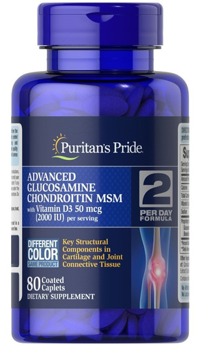 Puritan's Pride | Advanced Glucosamine Chondroitin & Vit D