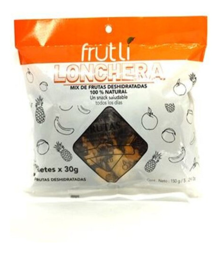 Frutas Deshidratas X5 Pack Mix 