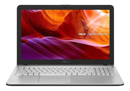 Imagen 1 de 6 de Laptop Asus VivoBook X543UA gray 15.6", Intel Core i5 8250U  8GB de RAM 1TB HDD, Intel UHD Graphics 620 1366x768px Windows 10 Home
