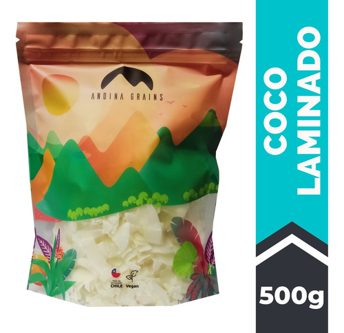 Coco Laminado Sin Azucar 500 G Andina Grains