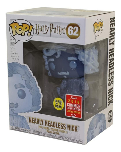 Funko Pop Harry Potter Casi Sin Cabeza Nick Glow The