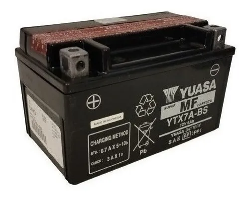 Bateria Yuasa Ytx7a-bs Tongko Tk 150 Str