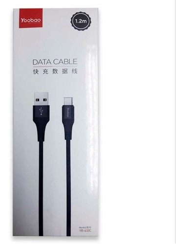 Yoobao Cable Usb Tipo C 1.2m 