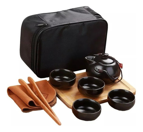 Juego De Té Negro - Japones - Chino - Set Completo + Estuche