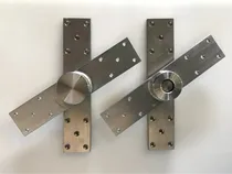 Comprar Pivô Inox Com Rolamentos Para Portas Pivotante Até 1.000 Kg