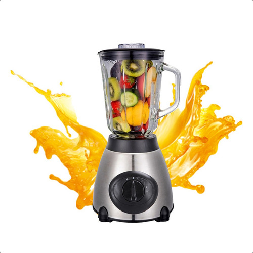 Licuadora De Acero Inoxidable Con Vaso De 1,5 Litros 2 En 1