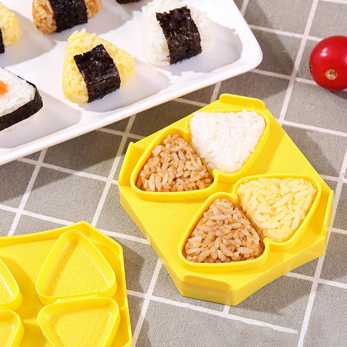 Molde Para Hacer Sushi Kit De Moldes Para Bolas De Arroz Par