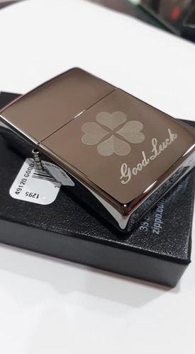 Imagen 3 de 10 de Encendedor Zippo Modelo 49120 Good Luck Original Garantia