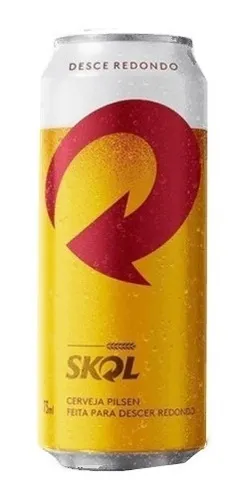 Cerveza Skol Pilsen 473ml Importado De Brasil